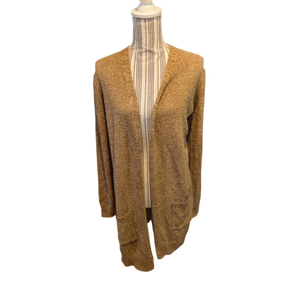 New Love Ellie Brown Beige Woman's Cardigan  Size M